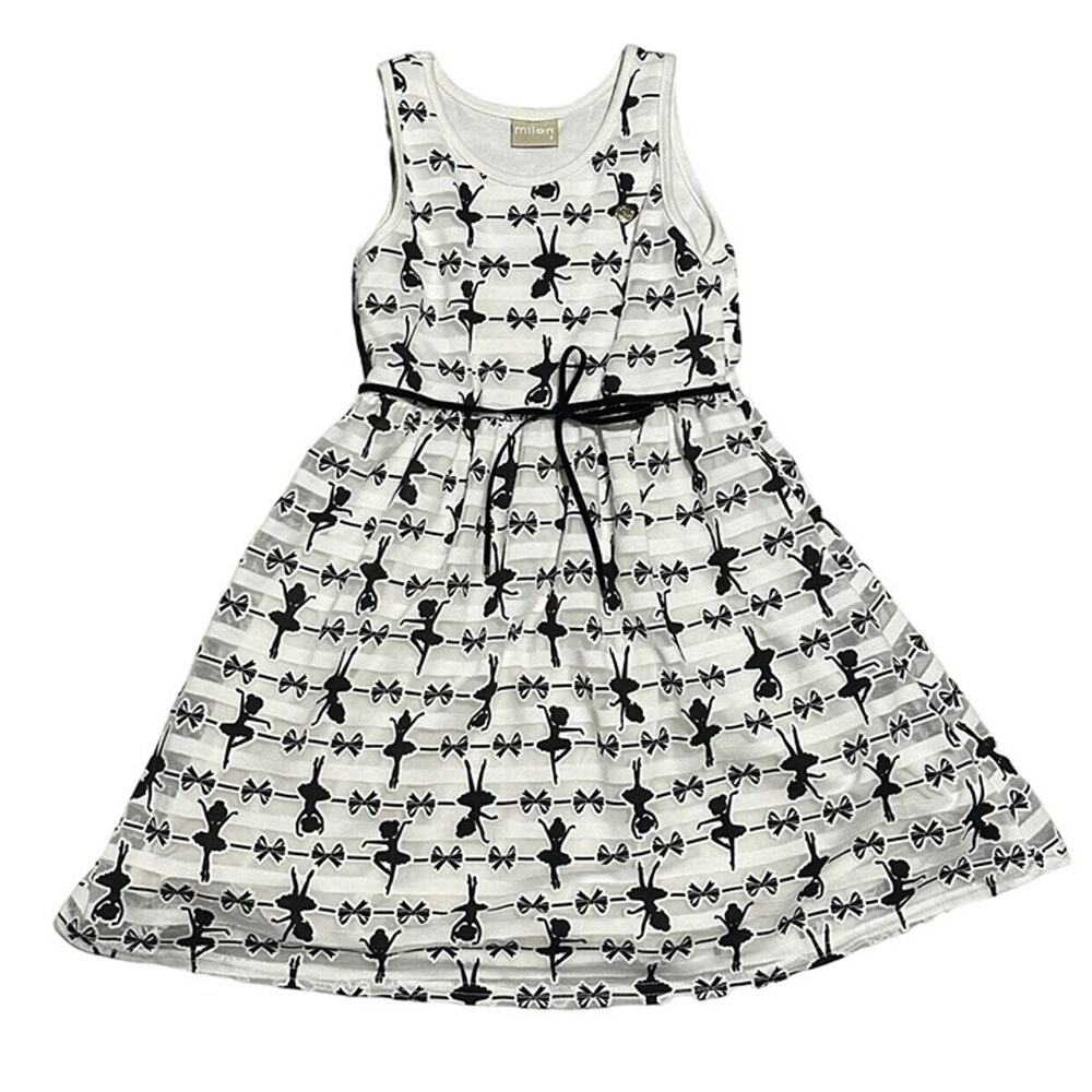 Milon Ballerina Silhoutte Dress Sz. 8